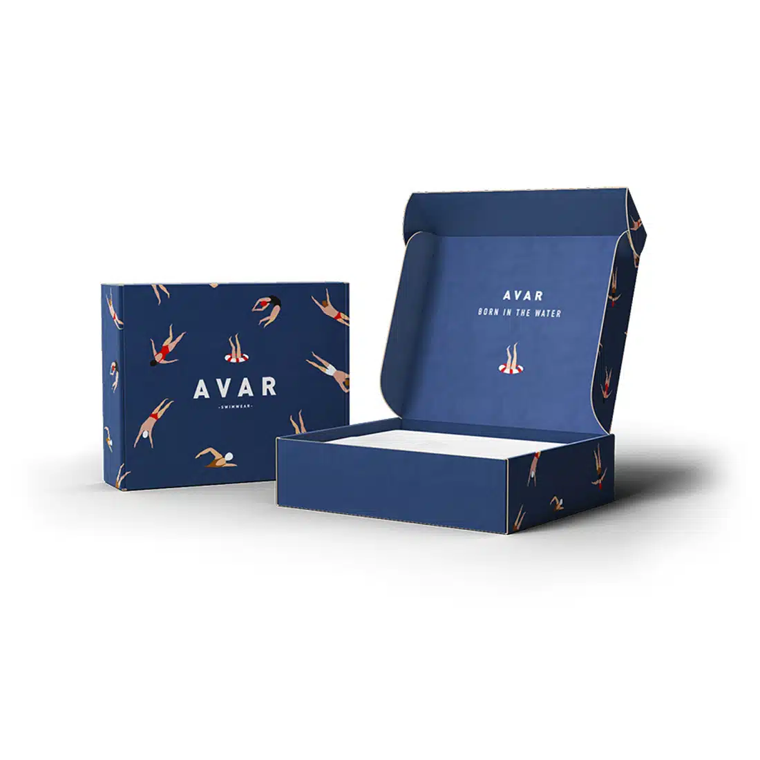 Mailer Box Blue New Mailer Box Blue New