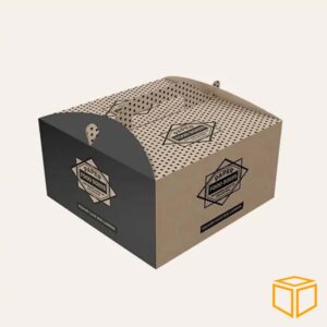 Custom Brown Cake Boxes