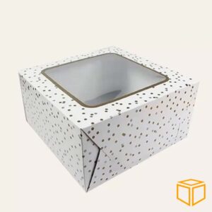 Custom Window Cake Boxes