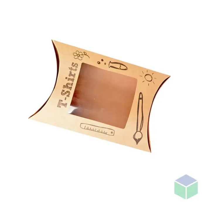 Custom Window Pillow Boxes Custom Window Pillow Boxes