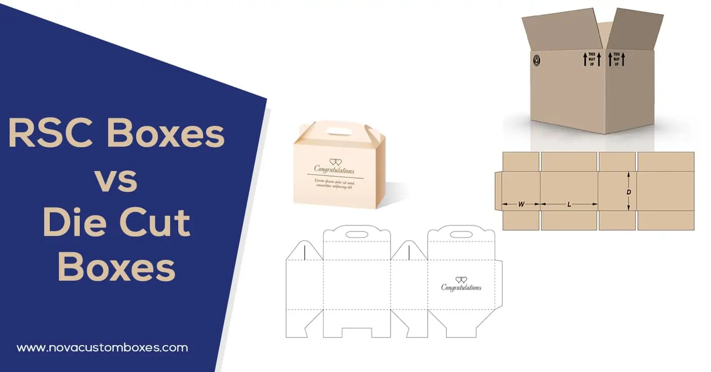 RSC boxes vs custom die cut boxes RSC boxes vs custom die cut boxes