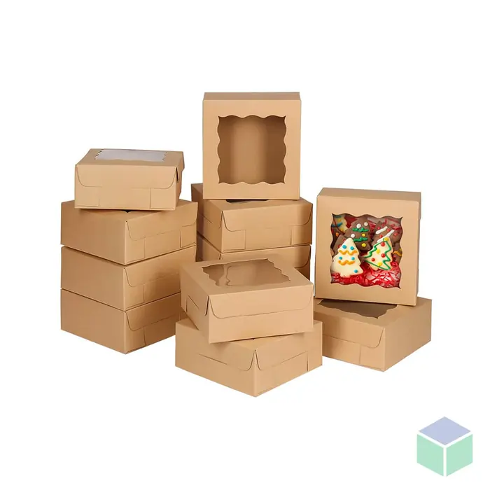 Brown Cake Boxes 3 Brown Cake Boxes 3