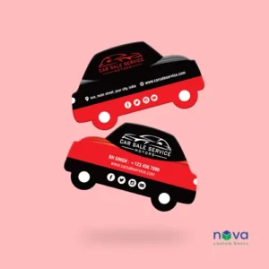 Car Shaped Business Cards