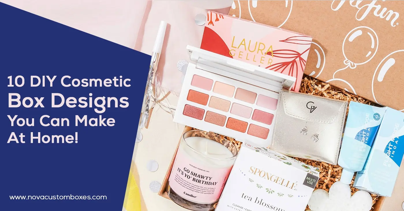 DIY Cosmetic Box Designs DIY Cosmetic Box Designs