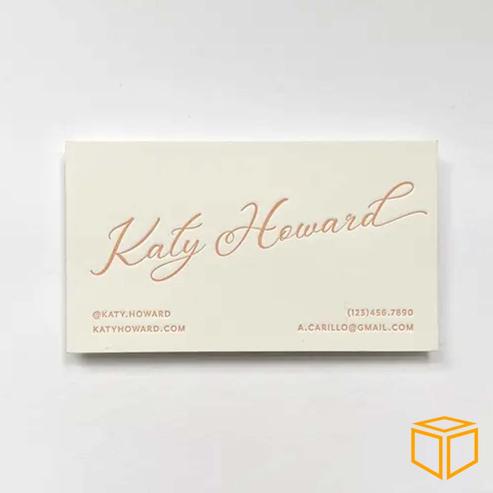 Debossed Business Cards Wholesale - Image 4 Debossed Business Cards Wholesale - Image 4