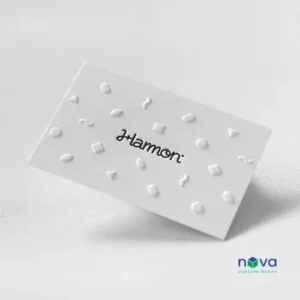 Double Sided Embossed Business Cards
