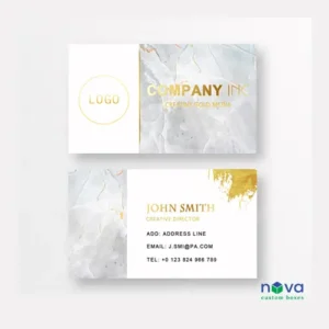 Gold Foil Business Cards