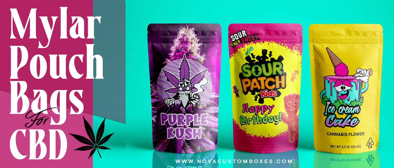 Mylar Pouch Bags for CBD