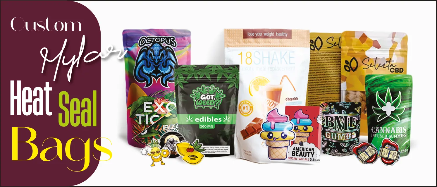Custom Mylar Heat Seal Bags Everything You Need to Know